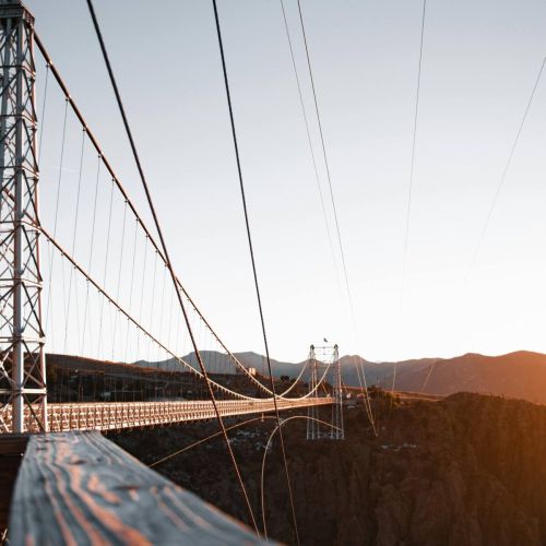 Take a Day Trip to the Royal Gorge and experience the highest suspension bridge in the U.S.