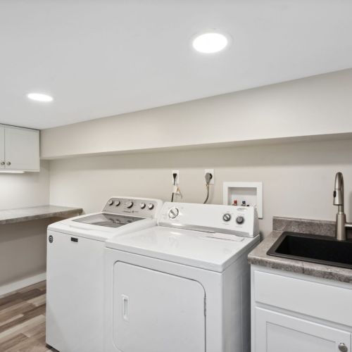 Laundry Room in Basement