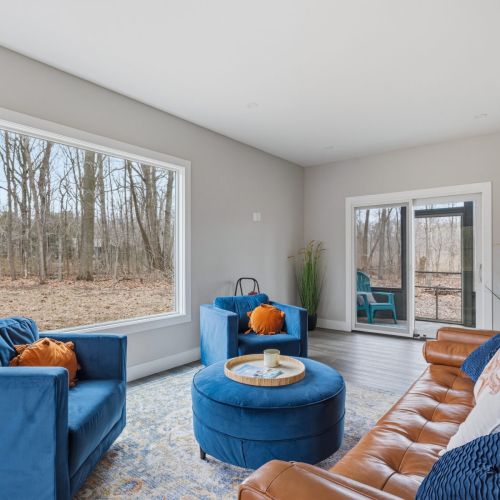 Comfortable Seating with Natural Light.