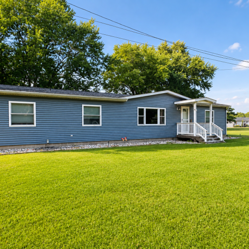 Front exterior view of the home, showcasing the house and welcoming entrance.