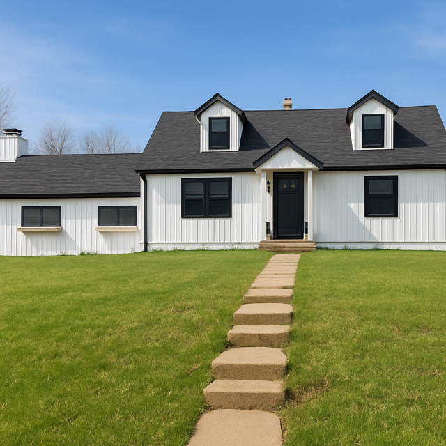 Welcome to Country Club! Front of the home.