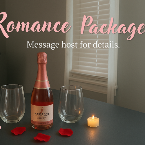 Treat your loved one to a Romance Package! Message Host for details!