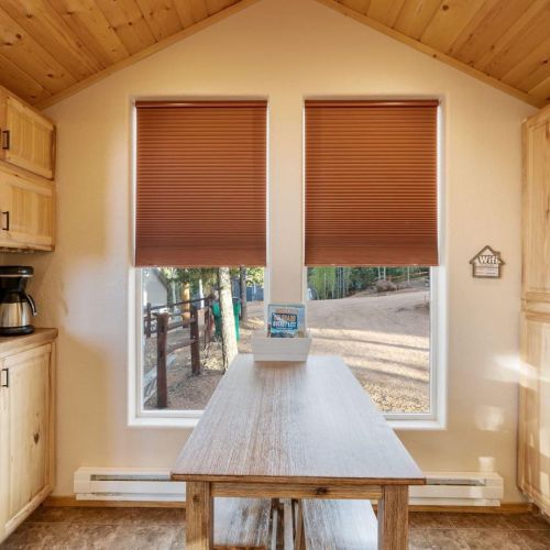Kitchen eating area.  Kitchen table seats 4 people