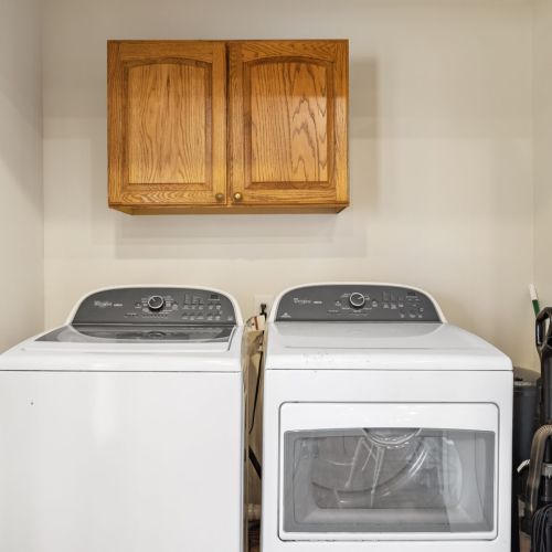 Convenient in-unit washer and dryer for an easy, hassle-free stay.