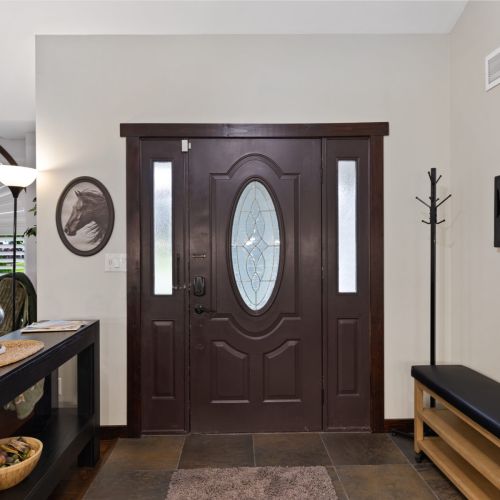 Front entryway.