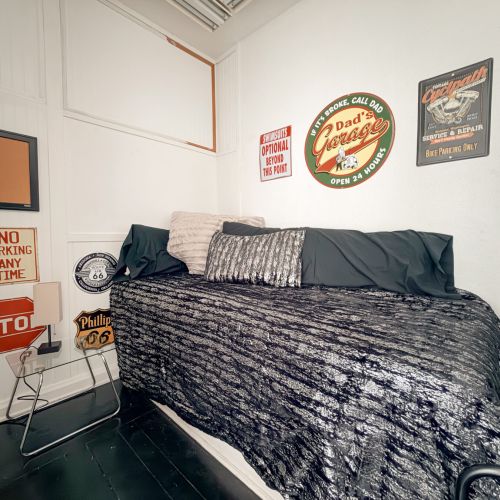 Lower Unit - Comfortable bedroom with a twin XL size bed.