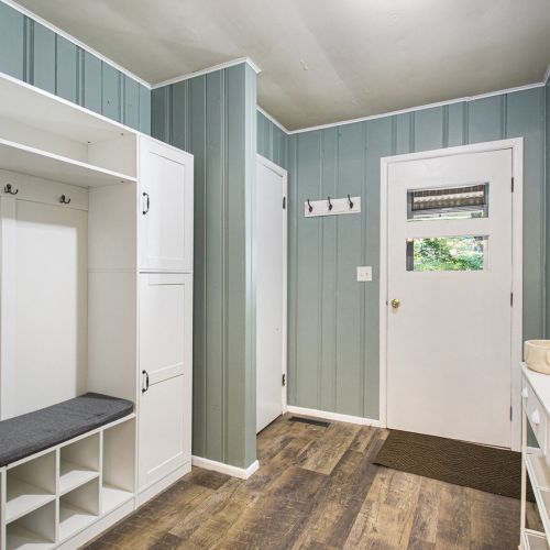 Entrance with Storage Area