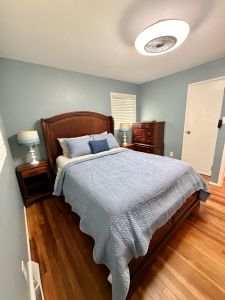 Bedroom #2 with a queen size bed
