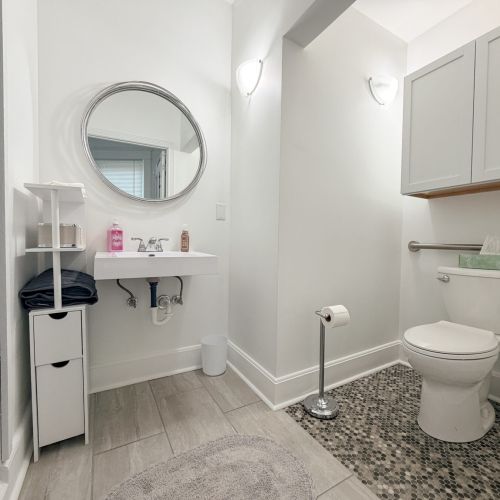 Second View of bathroom.