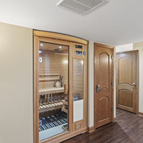 Sauna and Hallway View