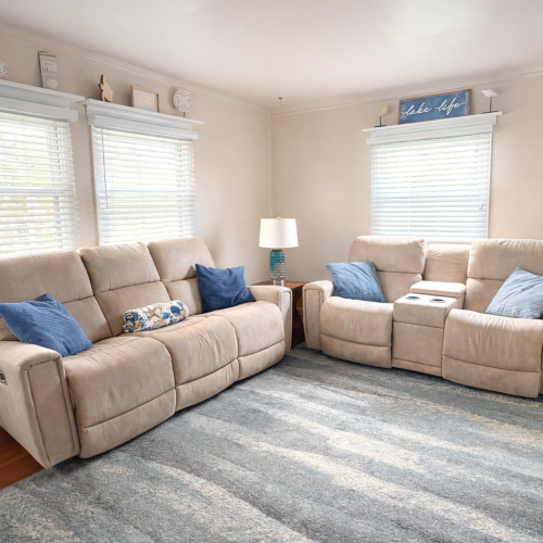 Living room with Reclining Couches