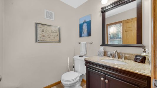 Half bath on Main Floor