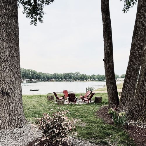 Funky Island - Lush and inviting outdoor spaces with picturesque landscaping.