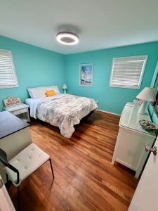 Bedroom #1 with a queen size bed