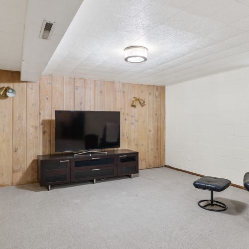 Basement family area