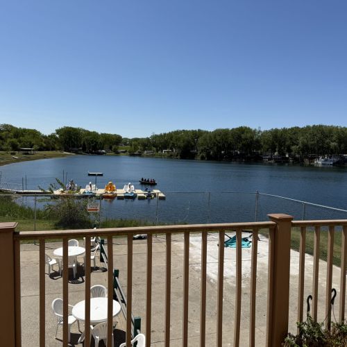 Another view of the lake at the campground.
