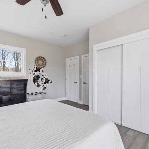 Another view of the primary bedroom.