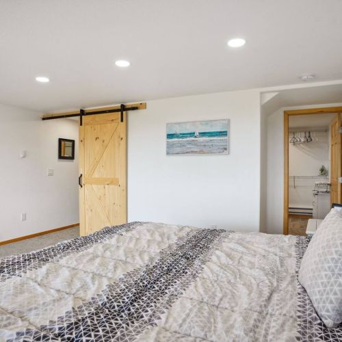 Master Bedroom in Lower Level