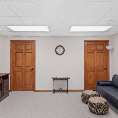 Additional living space with TV.