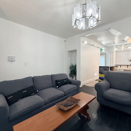 Comfortable living room with seating to relax and unwind.