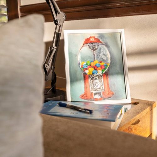 Side table in the living room