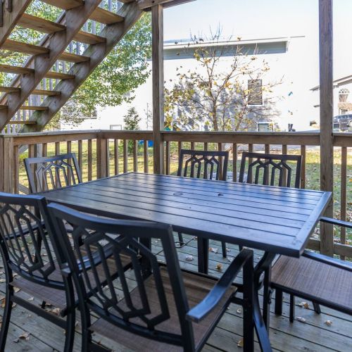 Outside dining