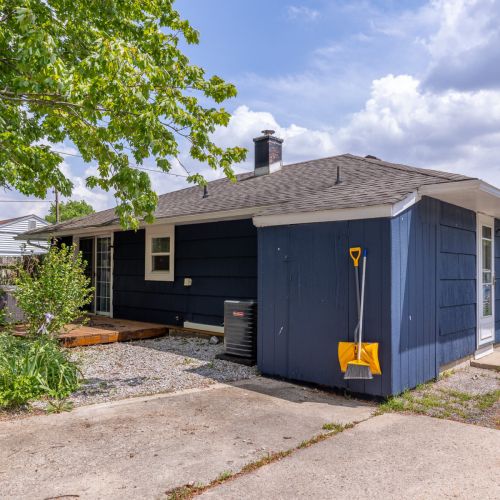 Back of the home