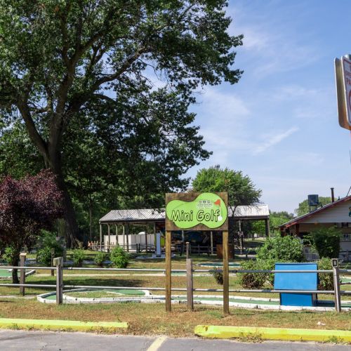 Charming mini golf course offering entertainment for all ages.