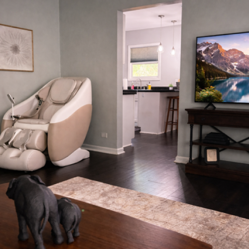 Massage Chair in Living Room