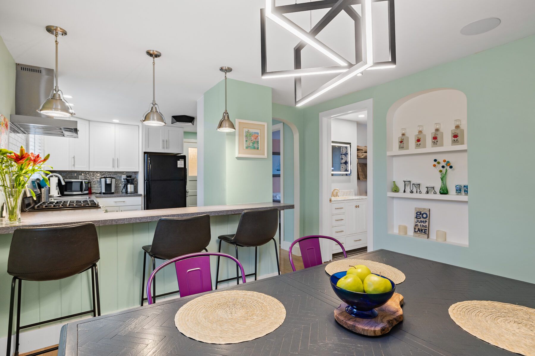 Dining Room and Kitchen