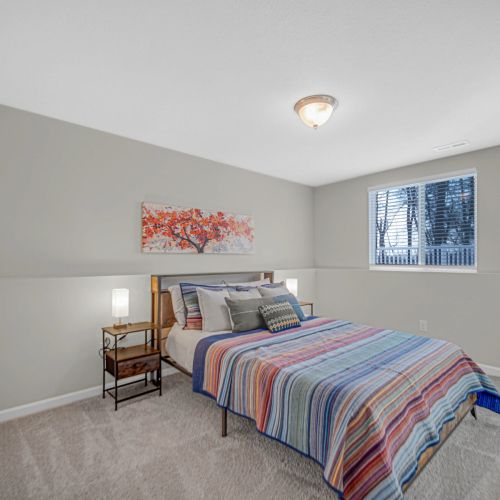 Additional bedroom designed for a restful stay.